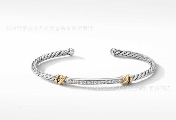 DY Bracelet Designer Classic Jewelry Charm jewelry bracelet Dy Fashionable and Popular Twisted Thread Open Bracelet with Diamond Bracelet Christmas gift jewelry
DY Bracelet Designer Classic Jewelry Charm jewelry bracelet Dy Fashionable and Popular Twisted Thread Open Bracelet with Diamond Bracelet Christmas gift jewelry