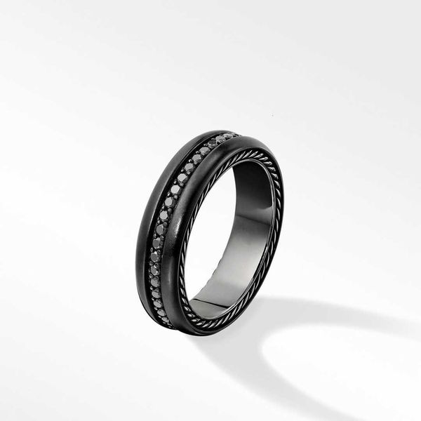 DY Ring Designer Classic Jewelry Fashion charm jewelry ring Dy New Sterling Silver Inlaid with Two Rings of Black Mosan Ring Jewelry for Direct Sale Christmas gift
DY Ring Designer Classic Jewelry Fashion charm jewelry ring Dy New Sterling Silver Inlaid with Two Rings of Black Mosan Ring Jewelry for Direct Sale Christmas gift
