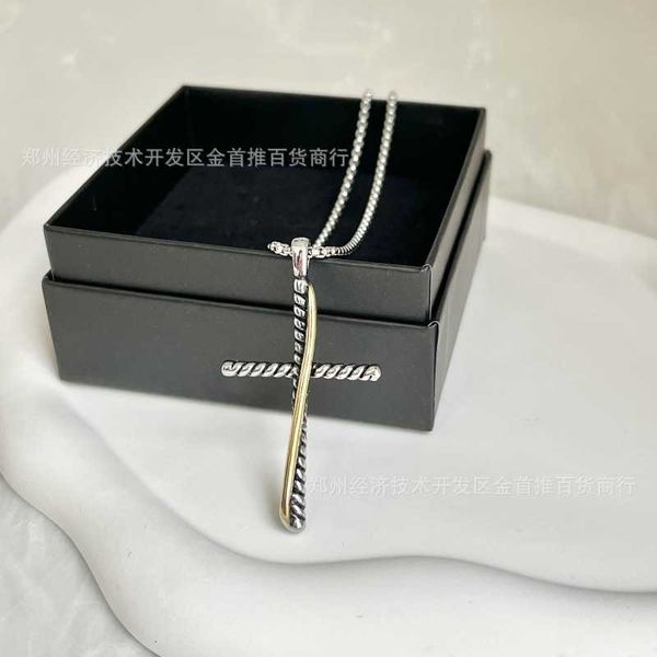 DY Necklace Designer Classic Jewelry Charm jewelry necklace Dy Cross Necklace Small Twisted Thread Colored Pendant Christmas gifts High quality jewelry
DY Necklace Designer Classic Jewelry Charm jewelry necklace Dy Cross Necklace Small Twisted Thread Colored Pendant Christmas gifts High quality jewelry