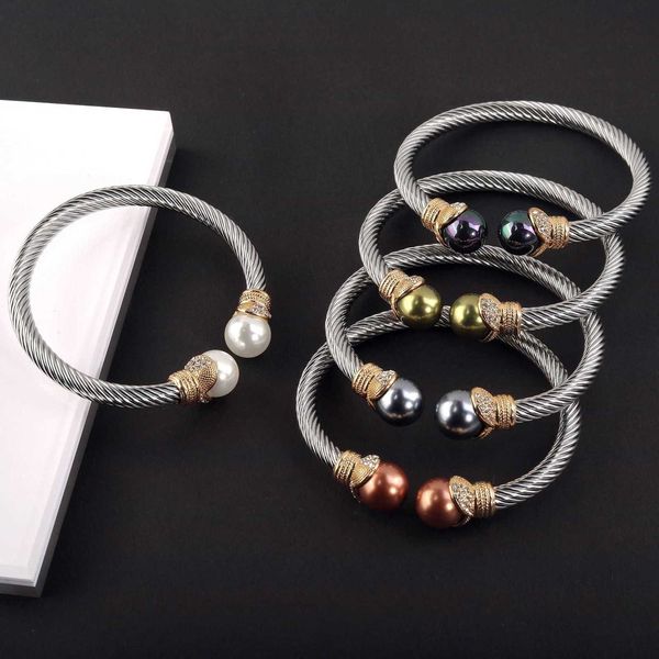 DY Bracelet Designer Classic jewelry Fashion Charm Jewelry women Bracelet Titanium Steel High Grade Double Head Natural Large Pearl Bracelet Christmas gifts
DY Bracelet Designer Classic jewelry Fashion Charm Jewelry women Bracelet Titanium Steel High Grade Double Head Natural Large Pearl Bracelet Christmas gifts