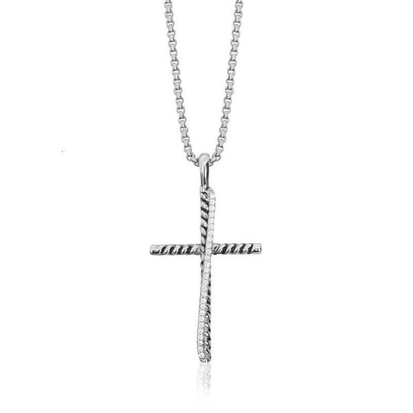 DY Necklace Designer Classic Jewelry Fashion charm jewelry Dy Cross necklace with Imitation Diamond Pendant Hot Selling Christmas gift jewelry accessories
DY Necklace Designer Classic Jewelry Fashion charm jewelry Dy Cross necklace with Imitation Diamond Pendant Hot Selling Christmas gift jewelry accessories