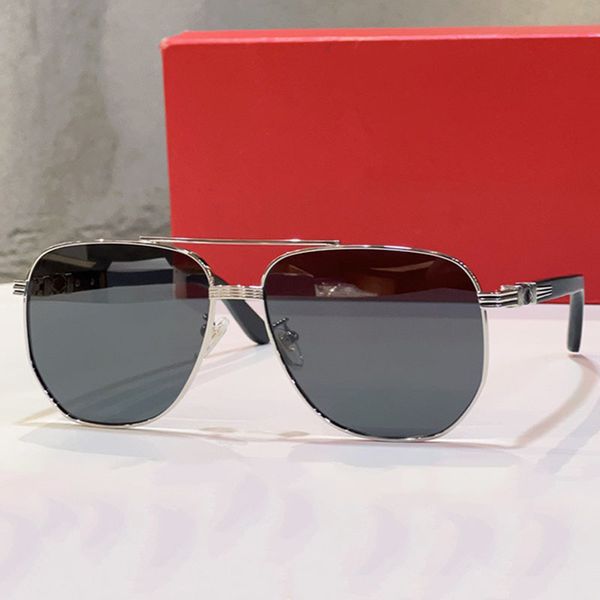 Oval Pilot Metal Mens and Womens Designer Lunettes de Soleil CT1142 Premium Wood Grain Mirror Leg Metal Symbol Sign Driving Outdoor Luxury Mens Original Box
Oval Pilot Metal Mens and Womens Designer Lunettes de Soleil CT1142 Premium Wood Grain Mirror Leg Metal Symbol Sign Driving Outdoor Luxury Mens Original Box