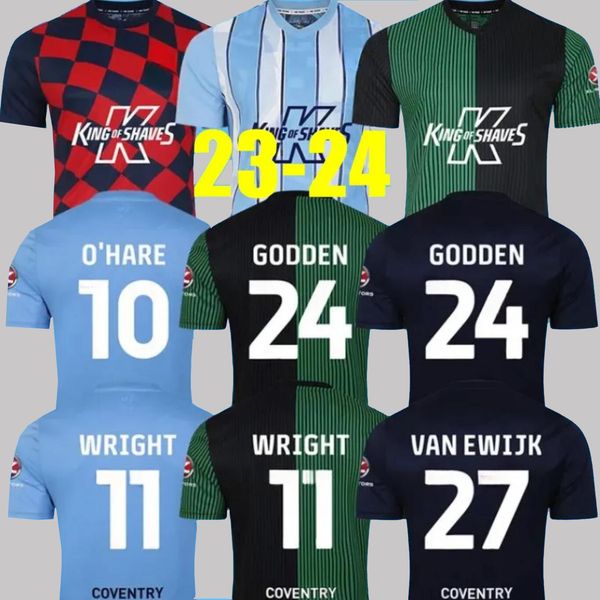 23 24 Coventry City Soccer Jerseys O Hare Sheaf Gyokeres Godden Hamer 2023 2024 Home Blue Men Kids Kit Football Shirts Tops Camiseta De Futbol Top, 23-24 3rd adult +patch
23 24 Coventry City Soccer Jerseys O Hare Sheaf Gyokeres Godden Hamer 2023 2024 Home Blue Men Kids Kit Football Shirts Tops Camiseta De Futbol Top, 23-24 3rd adult +patch