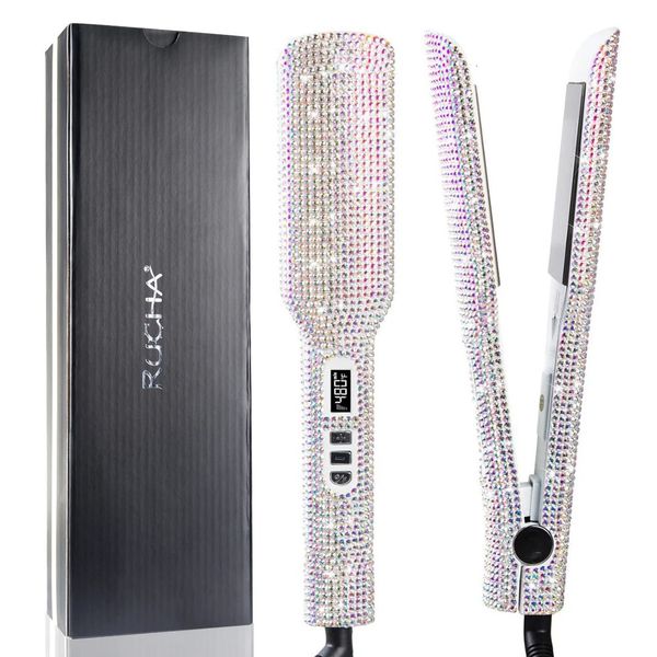 Straighteners Rhie Flat Straightener Dual Voltage Iron Professional Hair Tools LCD Display 2 Inch Plate Irons 231025, Black
Straighteners Rhie Flat Straightener Dual Voltage Iron Professional Hair Tools LCD Display 2 Inch Plate Irons 231025, Black