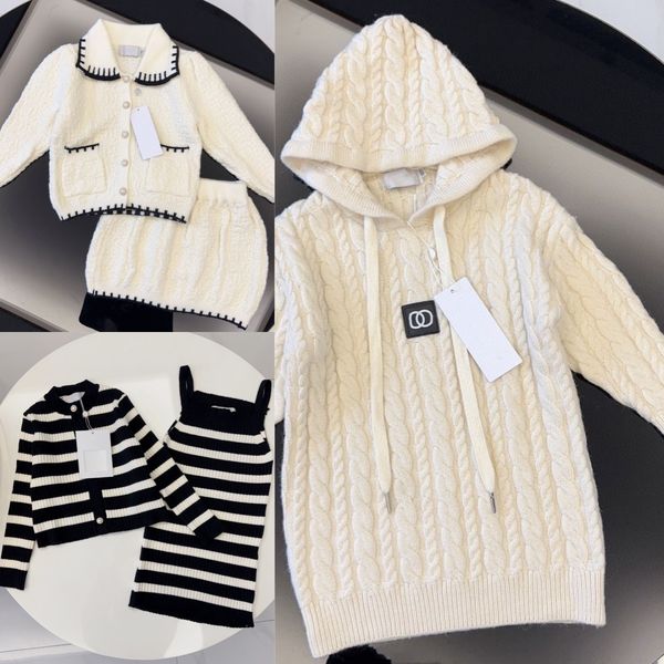 Kids Designer Knitted Dresses Girls Clothes Sweaters Cardigan Luxury brands Children Tiger Black White Loose Sweater Skirts Striped Toddler Kid Clothings, Pink
Kids Designer Knitted Dresses Girls Clothes Sweaters Cardigan Luxury brands Children Tiger Black White Loose Sweater Skirts Striped Toddler Kid Clothings, Pink