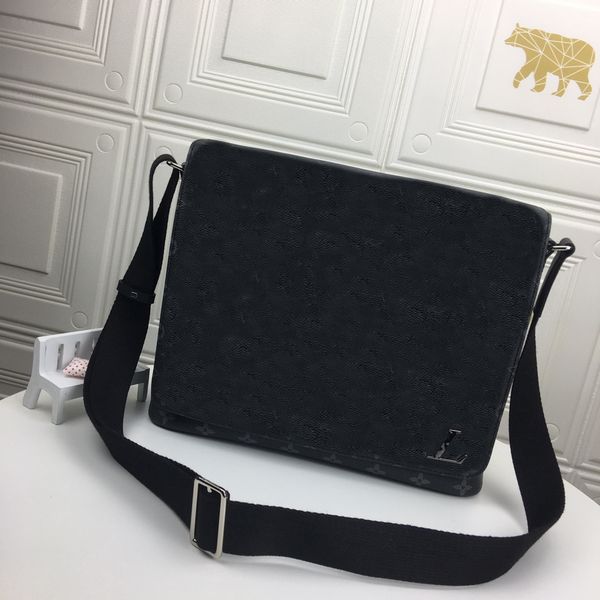 High quality classics men's shoulder bag Designer Vintage Cross body Double Sling Check Bags Men Handbag Waist Packs Satchels Women Pack Belt V44001, Black
High quality classics men's shoulder bag Designer Vintage Cross body Double Sling Check Bags Men Handbag Waist Packs Satchels Women Pack Belt V44001, Black