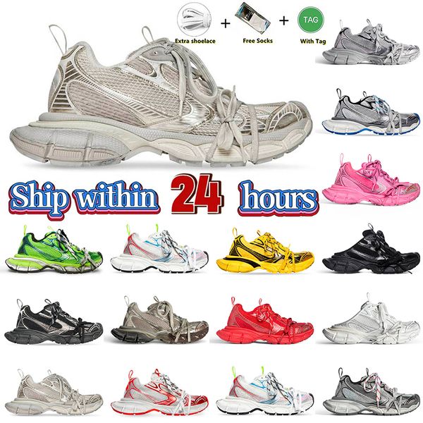 3XL Luxury Designer Lace-up 3xl Sneaker Low-top Mesh and Buffed Faux-leather Casual Shoes Women Men Black White Trainers Sports Shoes 17FW Paris Jogging Walking, #4
3XL Luxury Designer Lace-up 3xl Sneaker Low-top Mesh and Buffed Faux-leather Casual Shoes Women Men Black White Trainers Sports Shoes 17FW Paris Jogging Walking, #4