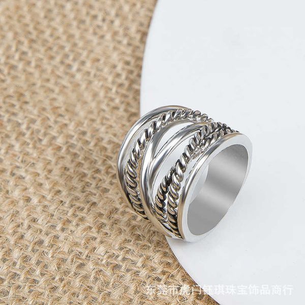 DY Ring Designer Luxury Jewelry Top jewelry Dy Rings Fashion Cross X Button Line Classic Temperament Matching Jewelry Ring Christmas gifts High quality accessories
DY Ring Designer Luxury Jewelry Top jewelry Dy Rings Fashion Cross X Button Line Classic Temperament Matching Jewelry Ring Christmas gifts High quality accessories