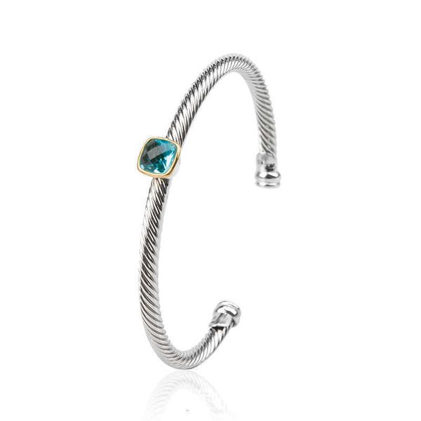 DY Ring Designer Luxury Jewelry Top jewelry ring Dy 4MM bracelet popular open twist cord with imitation diamond Christmas gifts High quality fashion accessories
DY Ring Designer Luxury Jewelry Top jewelry ring Dy 4MM bracelet popular open twist cord with imitation diamond Christmas gifts High quality fashion accessories