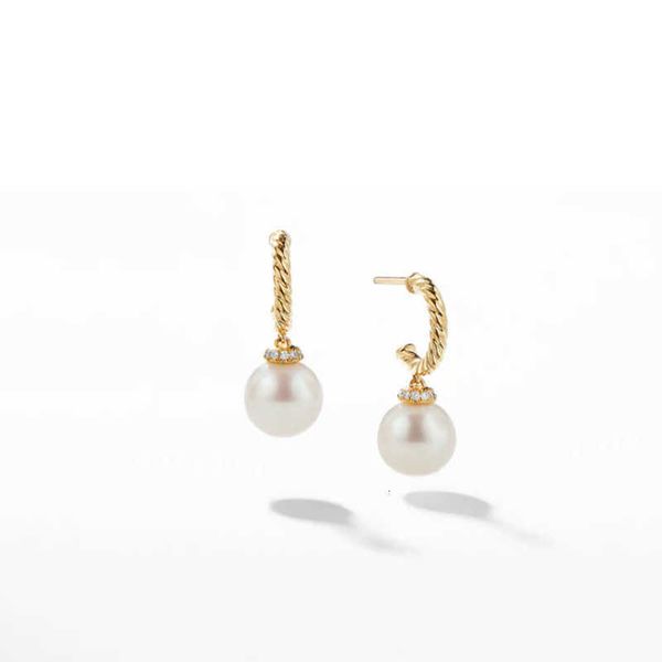 DY Earrings Designer Luxury Jewelry Top jewelry Dy pearl studded ring shaped Solari earrings with trendy button thread fashion jewelry Christmas gift accessories
DY Earrings Designer Luxury Jewelry Top jewelry Dy pearl studded ring shaped Solari earrings with trendy button thread fashion jewelry Christmas gift accessories