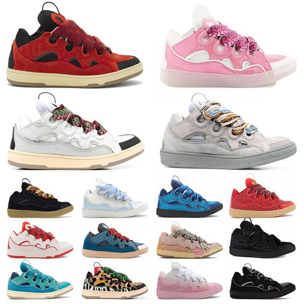 Mens Womens Lavins Curb Sneakers Designer Shoes All Black Pink Grey Green Lanvinitys Yellow Red Blue White Trainers Outdoor, Lavender
Mens Womens Lavins Curb Sneakers Designer Shoes All Black Pink Grey Green Lanvinitys Yellow Red Blue White Trainers Outdoor, Lavender