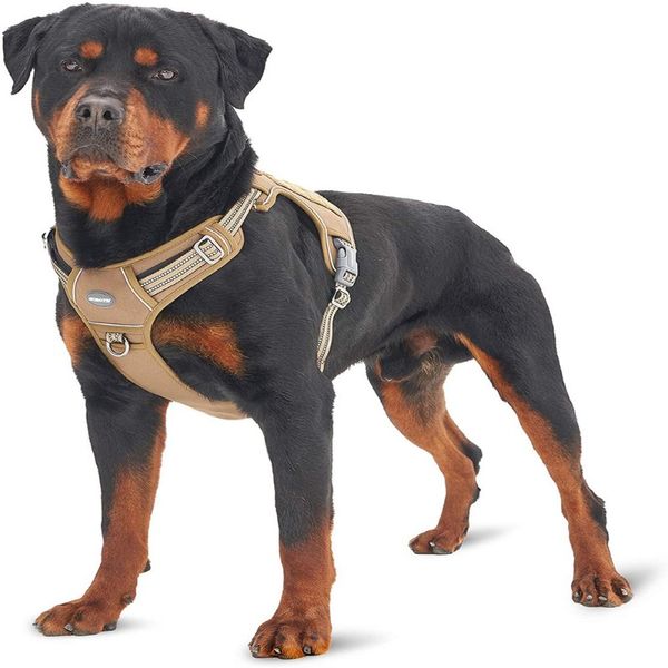 

Tactical Dog Harness for Large Dogs No Pull Adjustable Pet Harness Reflective K9 Working Training Easy Control Pet Vest Military Service Dog Harnesses