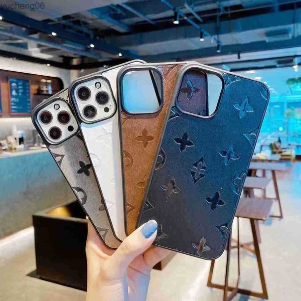 Image of LU Designer Leather Phone Cases iPhone 14 13 pro max 12 11 14pro 13pro 12pro 11pro X XR XS XSMax 7 8 Plus Samsung S23 S22 S21 Plus Ultra Purse with Mix Order Drop Shippings