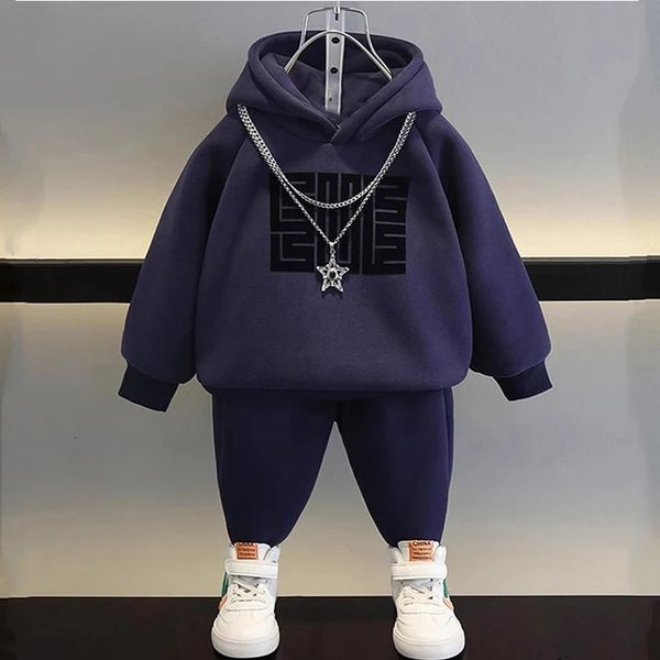 Clothing Sets Boys Winter Plus Velvet Warm Pullover Topspants 2pcs Set Children Girls Cotton Sweatshirts Sports Casual Clothes Suit 16 Y 231026, Yellow
Clothing Sets Boys Winter Plus Velvet Warm Pullover Topspants 2pcs Set Children Girls Cotton Sweatshirts Sports Casual Clothes Suit 16 Y 231026, Yellow