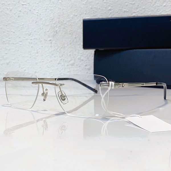 Mens and womens fashion designer reading optical eyewear square frameless metal transparent glasses MB0279O is available in an original box for driving outdoors
Mens and womens fashion designer reading optical eyewear square frameless metal transparent glasses MB0279O is available in an original box for driving outdoors