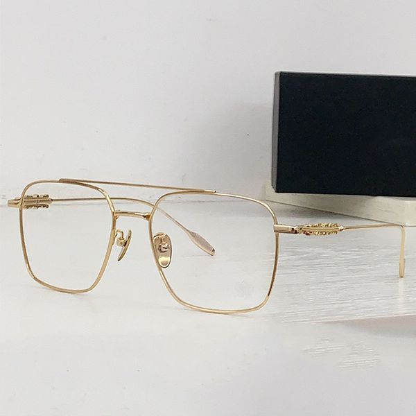 Pilot square metal frame designer retro mens and womens reading optical eyewear CH8235 ultra-fine frame transparent glasses for driving with original box
Pilot square metal frame designer retro mens and womens reading optical eyewear CH8235 ultra-fine frame transparent glasses for driving with original box