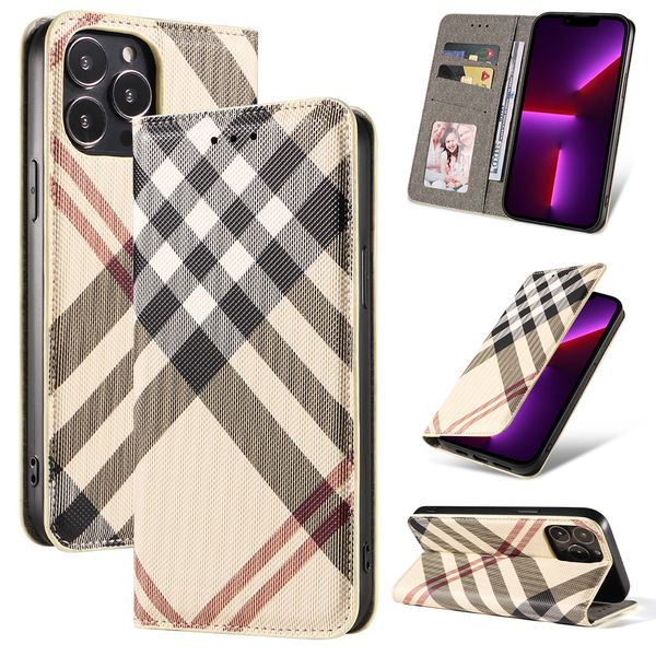 2024 iPhone 15 Pro Max Leather Wallet Case with Card Slots, Plaid Pattern, Anti-Fall & Anti-Scratch, Brown, Pink
2024 iPhone 15 Pro Max Leather Wallet Case with Card Slots, Plaid Pattern, Anti-Fall & Anti-Scratch, Brown, Pink