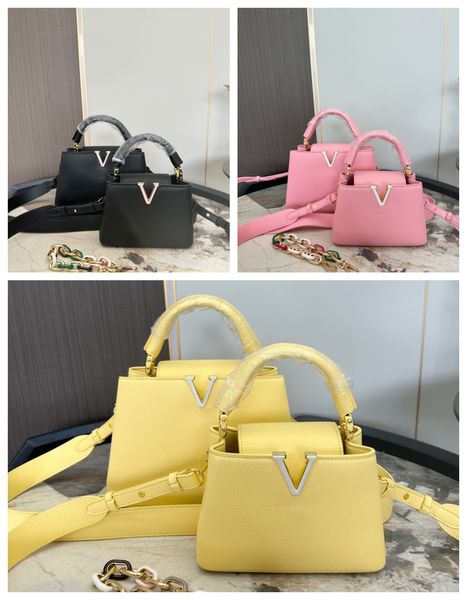 High quality Shoulder bag Fashion handbags totes bags lvity Women's leather crossbody bag Luxury Shopping bag capucines Classic letter logo Winter new, Pink
High quality Shoulder bag Fashion handbags totes bags lvity Women's leather crossbody bag Luxury Shopping bag capucines Classic letter logo Winter new, Pink