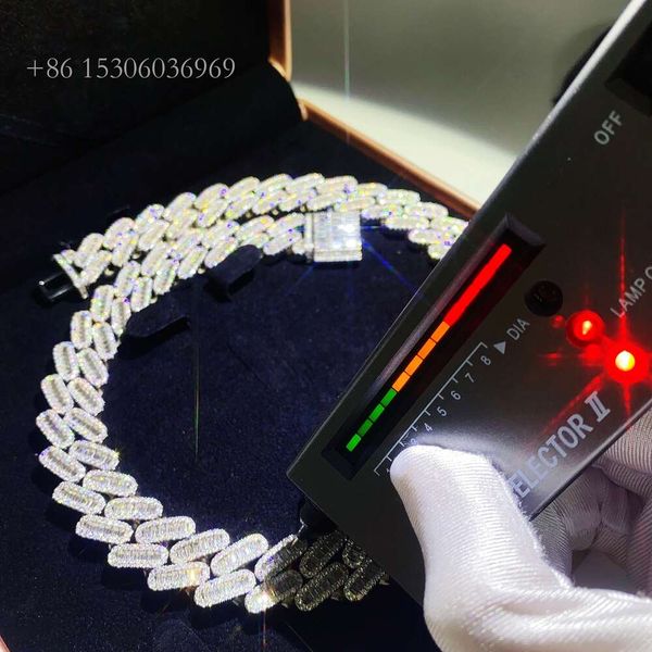 Fine Necklace Mens Woman Sterling Sier Iced Out Vvs Moissanite Diamond Cuban Link Chain Custom Hip Hop Jewelry
Fine Necklace Mens Woman Sterling Sier Iced Out Vvs Moissanite Diamond Cuban Link Chain Custom Hip Hop Jewelry