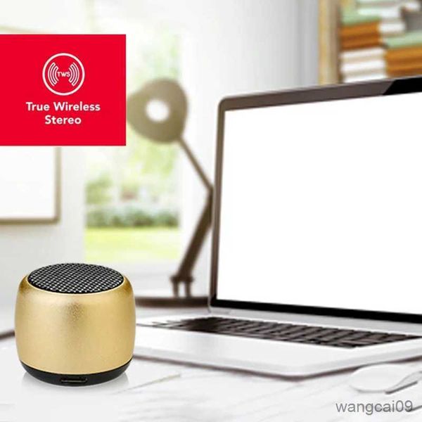 Image of Mini Speakers Fun New Mini Wireless Bluetooth Speaker High Sound Quality Household Outdoor Loud Small Portable Double Speaker R231028