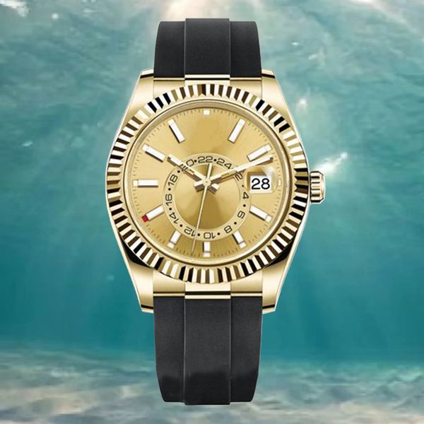 watch mens relojes watches Steel Automatic Movement Sapphire glass date 41mm Second time zone function Sky dweller watches high quality fashion montre luxury watch, T14
watch mens relojes watches Steel Automatic Movement Sapphire glass date 41mm Second time zone function Sky dweller watches high quality fashion montre luxury watch, T14