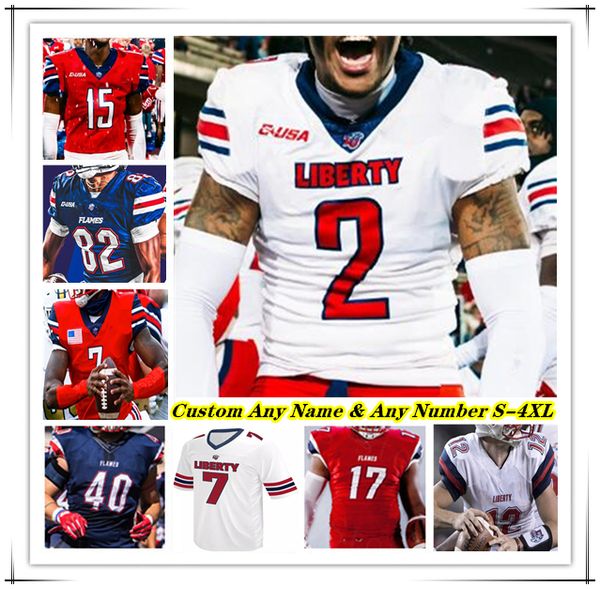 Liberty Flames College Football Jersey Kaidon Salter Quinton Cooley Billy Lucas Aaron Bedgood CJ Daniels Treon Sibley Jerome Jolly Jr Kendy Charles Bentley Hanshaw, Men red
Liberty Flames College Football Jersey Kaidon Salter Quinton Cooley Billy Lucas Aaron Bedgood CJ Daniels Treon Sibley Jerome Jolly Jr Kendy Charles Bentley Hanshaw, Men red