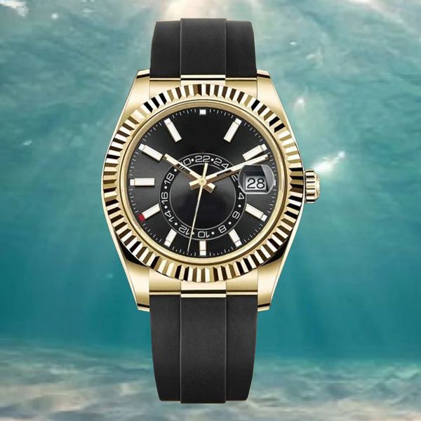 mens watch designer watches sky resident 41 mm automatic mechanical movement watches Second time zone function montre sapphire glass Luminous waterproof Orologio, T4
mens watch designer watches sky resident 41 mm automatic mechanical movement watches Second time zone function montre sapphire glass Luminous waterproof Orologio, T4