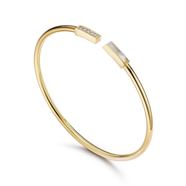 Women's Bracelet Wristband Bangle White Women's Bangle 17cm Open Designer Bracelets Adjustible Silver Rose Gold with Gift Box 71120C
Women's Bracelet Wristband Bangle White Women's Bangle 17cm Open Designer Bracelets Adjustible Silver Rose Gold with Gift Box 71120C