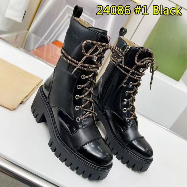 Genuine Leather Boots Shoes Zipper Fashion Martin Boots Bik…