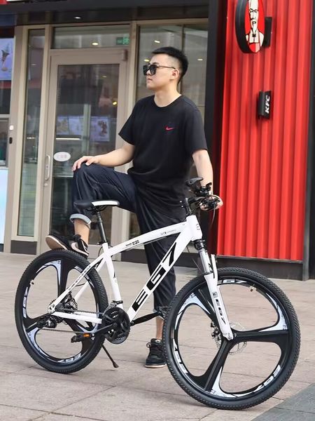 Image of Mountain Bike Men&#039;s Variable-speed Bike Off road Men&#039;s New Labore-saving 24 inch 26 Youth Female Adult Racing Car
