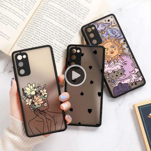 Image of Cases For Samsung Galaxy A53 5G Funda Samsung S22 Ultra A52 S20 FE S21 FE S23 S22 A54 A52s A33 A51 A34 A14 A13 A32 Matte Covers