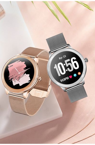 Image of Fashion Smart Watch V33 1.09 inch HD Display BT Call Body Temperature Sports Reloj Smartwatch for Women Lady Wristband