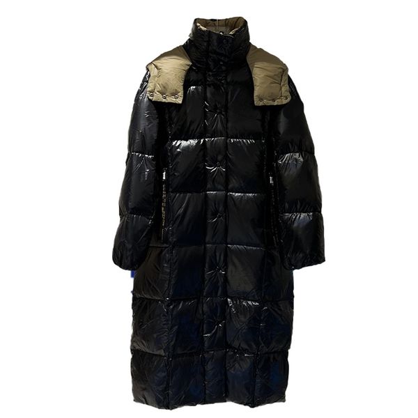 Topstoney Women's Winter Extended Hooded Down Jacket Classic Thick Fluffy Warm Coat Down Heated Jacket Fashion Parka Waterproof And Windproof Fabric Warm Jacket 017, Black-017
Topstoney Women's Winter Extended Hooded Down Jacket Classic Thick Fluffy Warm Coat Down Heated Jacket Fashion Parka Waterproof And Windproof Fabric Warm Jacket 017, Black-017
