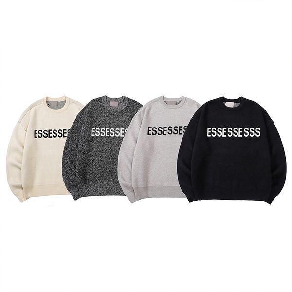 

Designer Men' Sweaters Women Street Letters Pullover Winter Causal Sweatshirts 4 Colors Top Quality, C1