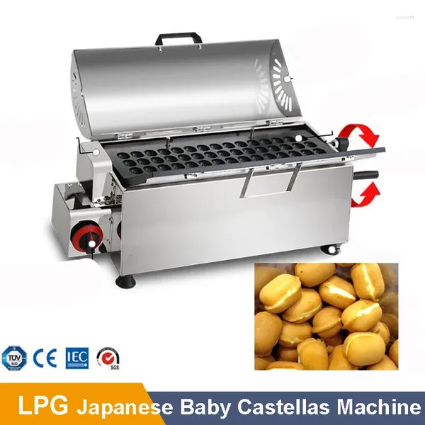 Image of Bread Makers Round Waffle Balls Machine 45pcs Gas Japanese Baby Castellas Egg Bubble Maker LPG-heating