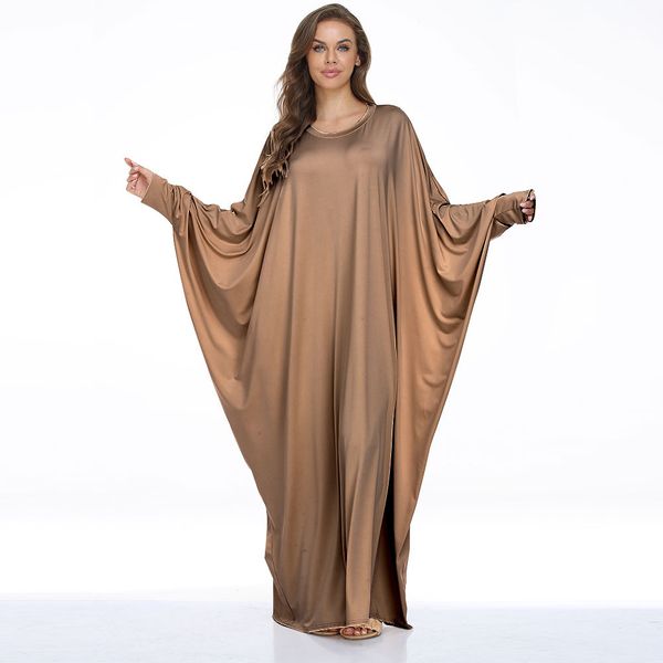 Ethnic Clothing Ramadan Muslim Dresses Abayas For Women Vintage Solid Maxi Dress Women's Bat Robe Sundress Casual Long Sleeve Vestidos
Ethnic Clothing Ramadan Muslim Dresses Abayas For Women Vintage Solid Maxi Dress Women's Bat Robe Sundress Casual Long Sleeve Vestidos