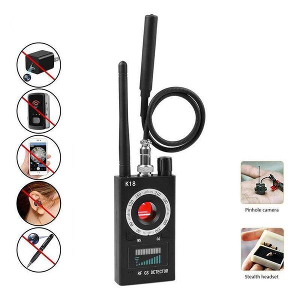 K18 Multi-function Anti-Candid Cam Wireless Lens Device 1MHz-6.5GHz GSM Audio Bug Finder GPS Signal RF Tracker Detect 
K18 Multi-function Anti-Candid Cam Wireless Lens Device 1MHz-6.5GHz GSM Audio Bug Finder GPS Signal RF Tracker Detect