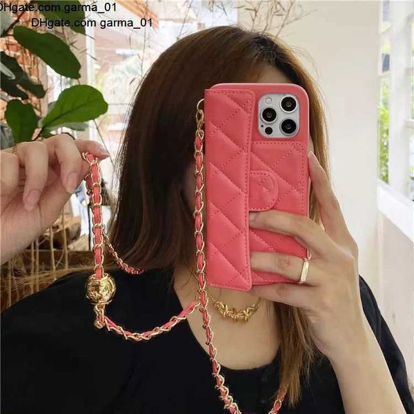 Image of Women Style Luxury Crossbody hand bag cases with Adjustable Shoulder Strap Card Purse Wallet phone cover for iphone 11 12 13 14 pro MAX plus