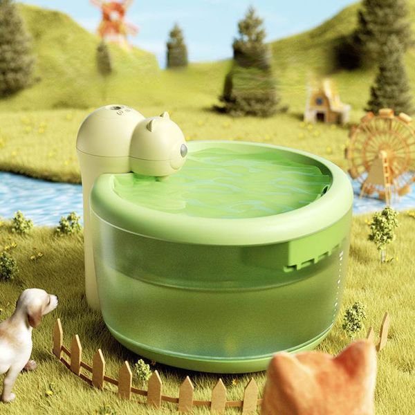 Wireless Cat Water Fountain, Cordless Cat Water Fountain Battery Operated, Cat Fountain with Motion Sensor, 30-day of Battery life, Ultra Quiet Pump, 75oz/2.2L
Wireless Cat Water Fountain, Cordless Cat Water Fountain Battery Operated, Cat Fountain with Motion Sensor, 30-day of Battery life, Ultra Quiet Pump, 75oz/2.2L