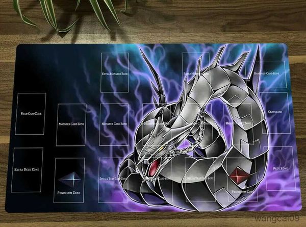 Image of Mouse Pads Wrist NEW Anime YuGiOh Playmat Cyber Dragon Mat Trading Card Game Mat Mouse Pad With Bag Gift R231031