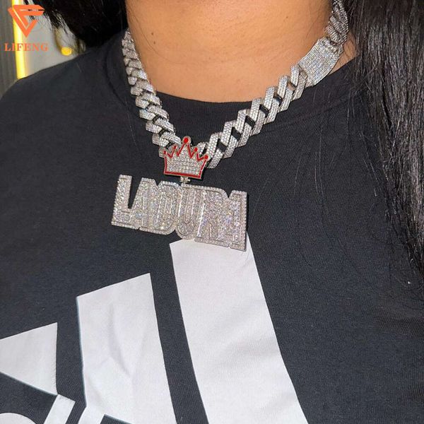 Fashion Jewelry Sier Diamond Hip Hop Mossanite Custom Initial Iced Out Letter Pendant
Fashion Jewelry Sier Diamond Hip Hop Mossanite Custom Initial Iced Out Letter Pendant
