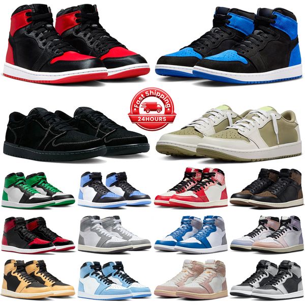 1 basketball shoes men women 1s low Olive Black Phantom Satin Bred Royal Reimagined UNC Toe Palomino Lucky Green Lost and Found mens trainers outdoor sports sneakers, 20
1 basketball shoes men women 1s low Olive Black Phantom Satin Bred Royal Reimagined UNC Toe Palomino Lucky Green Lost and Found mens trainers outdoor sports sneakers, 20