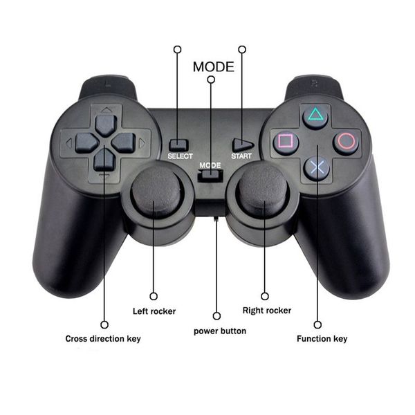 Image of Wireless Bluetooth Remote Game Joypad Controller For PS3 Controle Gaming Console Joystick For PS3 Console Gamepads Replacement