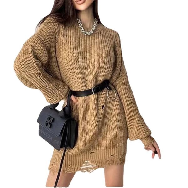 Women's Sweaters Eshin Knitted Padded Pullover Ripped Sweater Autumn Winter Oversized Tops Female Long-sleeved Casual Clothing, Light pink
Women's Sweaters Eshin Knitted Padded Pullover Ripped Sweater Autumn Winter Oversized Tops Female Long-sleeved Casual Clothing, Light pink