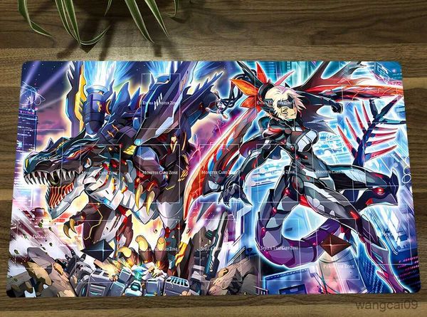 Image of Mouse Pads Wrist YuGiOh Playmat Trading Card Game Mat Table Desk Gaming Play Mat Mouse Pad R231031