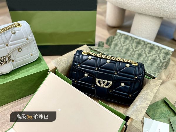 deluxe designers pearl bags genuine leather marmont shoulder bag luxury designer chain gilt double g pearls buckle handbag ladies purse cros
deluxe designers pearl bags genuine leather marmont shoulder bag luxury designer chain gilt double g pearls buckle handbag ladies purse cros