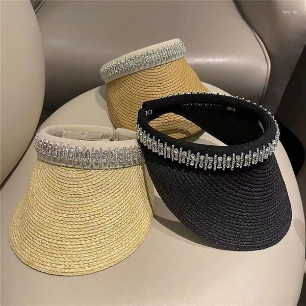 ball caps 202204-lele summer independent design rhinestone shiny chain paper grass lady baseball hat women leisure visors cap, Blue;gray
ball caps 202204-lele summer independent design rhinestone shiny chain paper grass lady baseball hat women leisure visors cap, Blue;gray