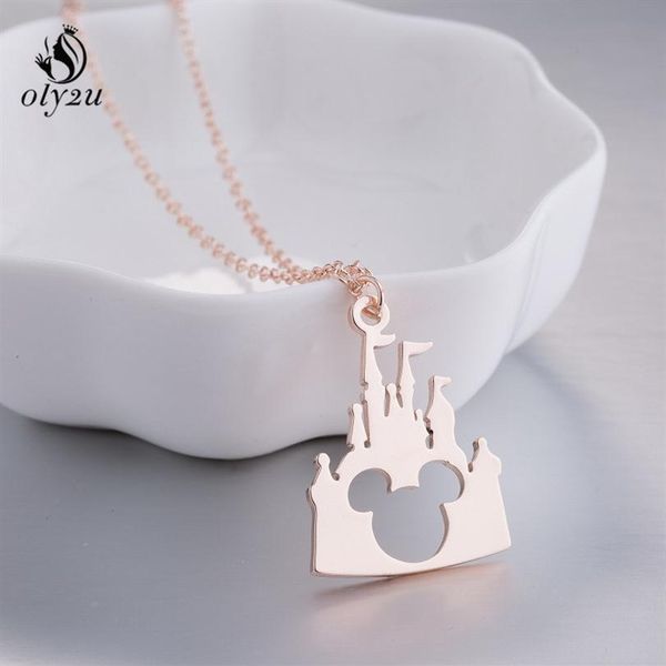 oly2u stainless steel necklaces & pendant castle mouse chain necklace jewelry womens clothing accessories party christmas gift e243j, Silver
oly2u stainless steel necklaces & pendant castle mouse chain necklace jewelry womens clothing accessories party christmas gift e243j, Silver