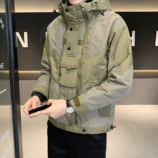 mens down parkas jacket mens autumn clothing tooling cotton thick jacket winter 4xl outwear hooded coat slim parka double zipper stripe jaqu, Black
mens down parkas jacket mens autumn clothing tooling cotton thick jacket winter 4xl outwear hooded coat slim parka double zipper stripe jaqu, Black