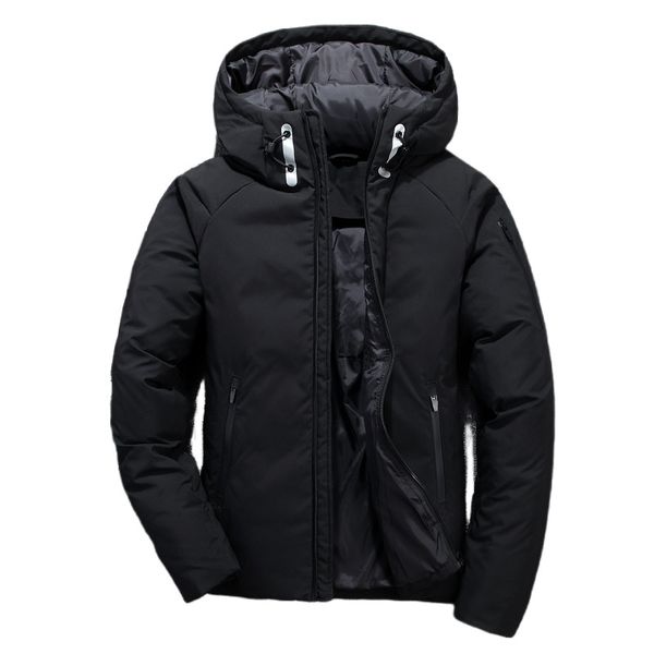 men north winter jacket down parkas coat thick warm white duck down puffer jackets man windbreaker waterproof hooded 180p, Black
men north winter jacket down parkas coat thick warm white duck down puffer jackets man windbreaker waterproof hooded 180p, Black